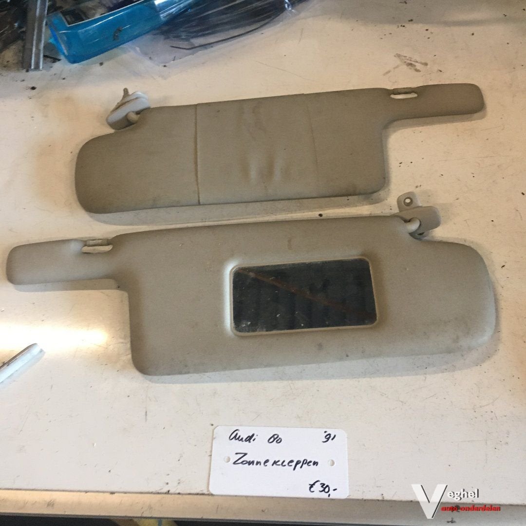 Audi 80 1991 Zonnekleppen Links + Rechts, Autos : Pièces & Accessoires, -, Utilisé, -, -