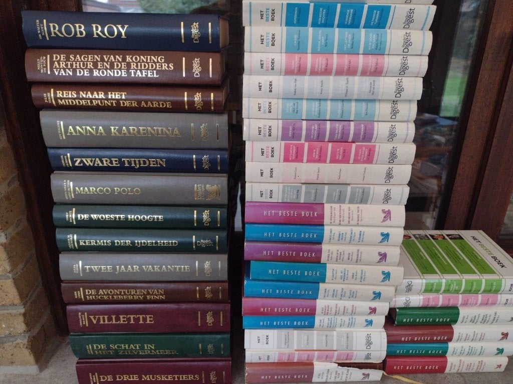 39 BOEKEN READERS DIGEST KLASSIEKERS BESTE BOEK, Ophalen