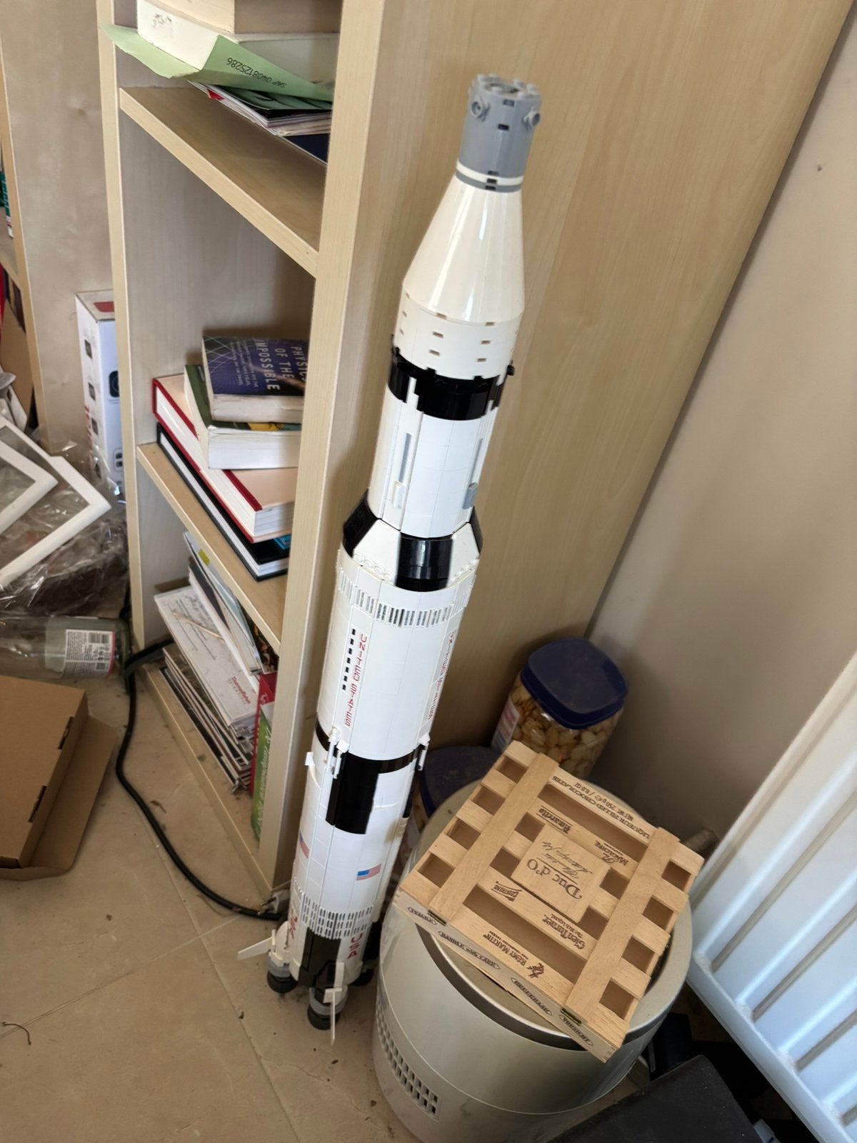 LEGO Ideas - NASA Apollo Saturn V - 92176, Kinderen en Baby's, Speelgoed | Duplo en Lego, Ophalen, Zo goed als nieuw, Lego, Ideas