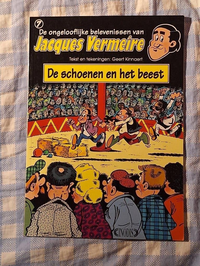 Jacques Vermeire 7: de schoenen en het beest, Eén stripboek, Ophalen, Nieuw