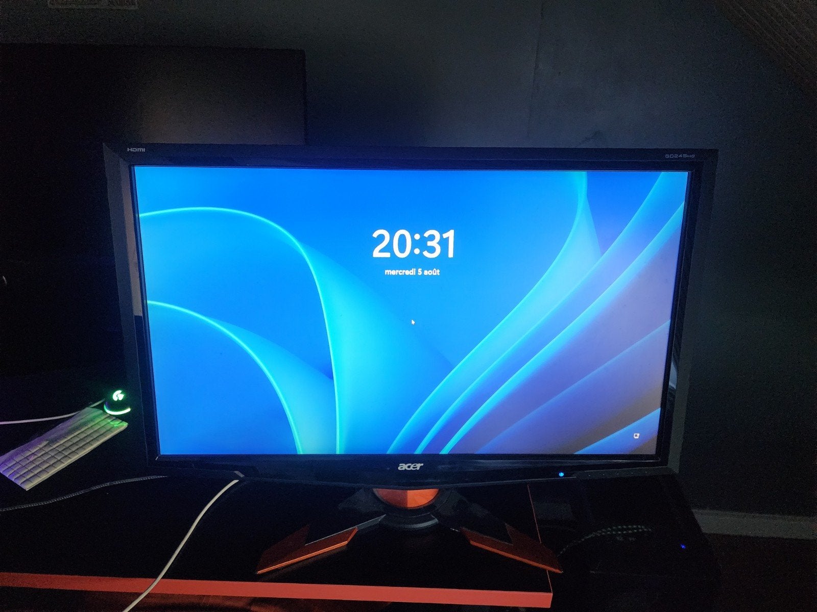 Acer GD245HQ gamemonitor, Ophalen, DVI, Gaming
