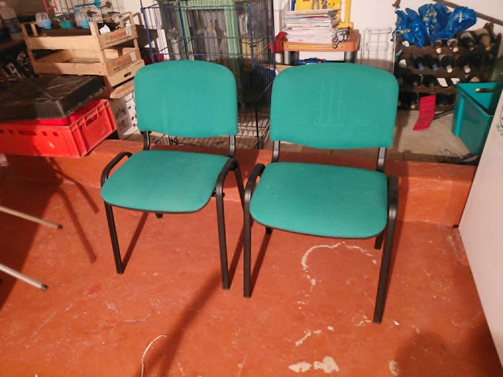 chaisse, Huis en Inrichting, Stoelen, Ophalen, Gebruikt, Twee, Zwart