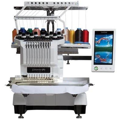 Broduurmachhine Brother PR1000 - 10 naalden, Hobby en Vrije tijd, Borduren en Borduurmachines, Ophalen, Zo goed als nieuw, Machineborduren