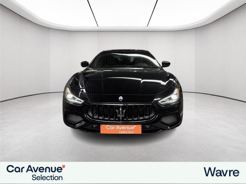 Maserati Ghibli MODENA S Q4 ULTIMA, Auto's, Automaat, Zwart, Bedrijf, 5 deurs
