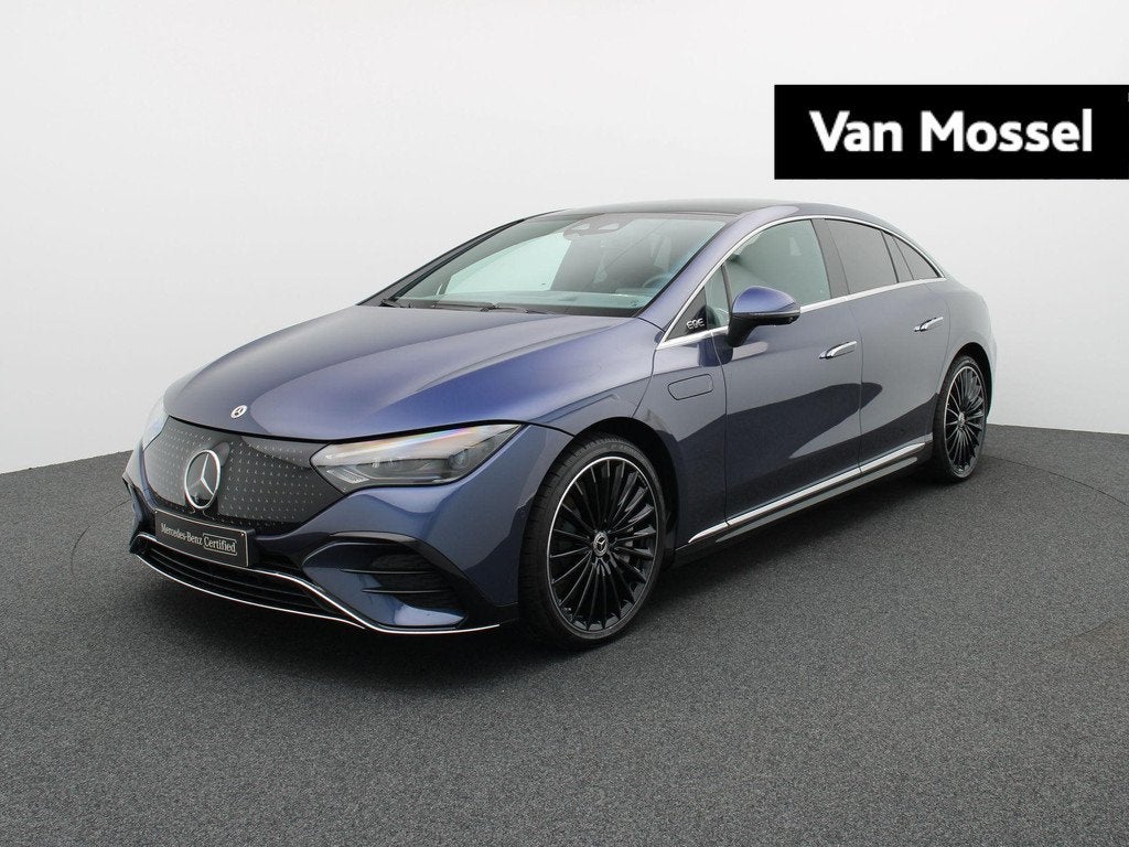 Mercedes-Benz EQE 350+ Star Edition + NAPPA + AIRMATIC + DIG, Auto's, Automaat, Achterwielaandrijving, 2255 kg, Blauw