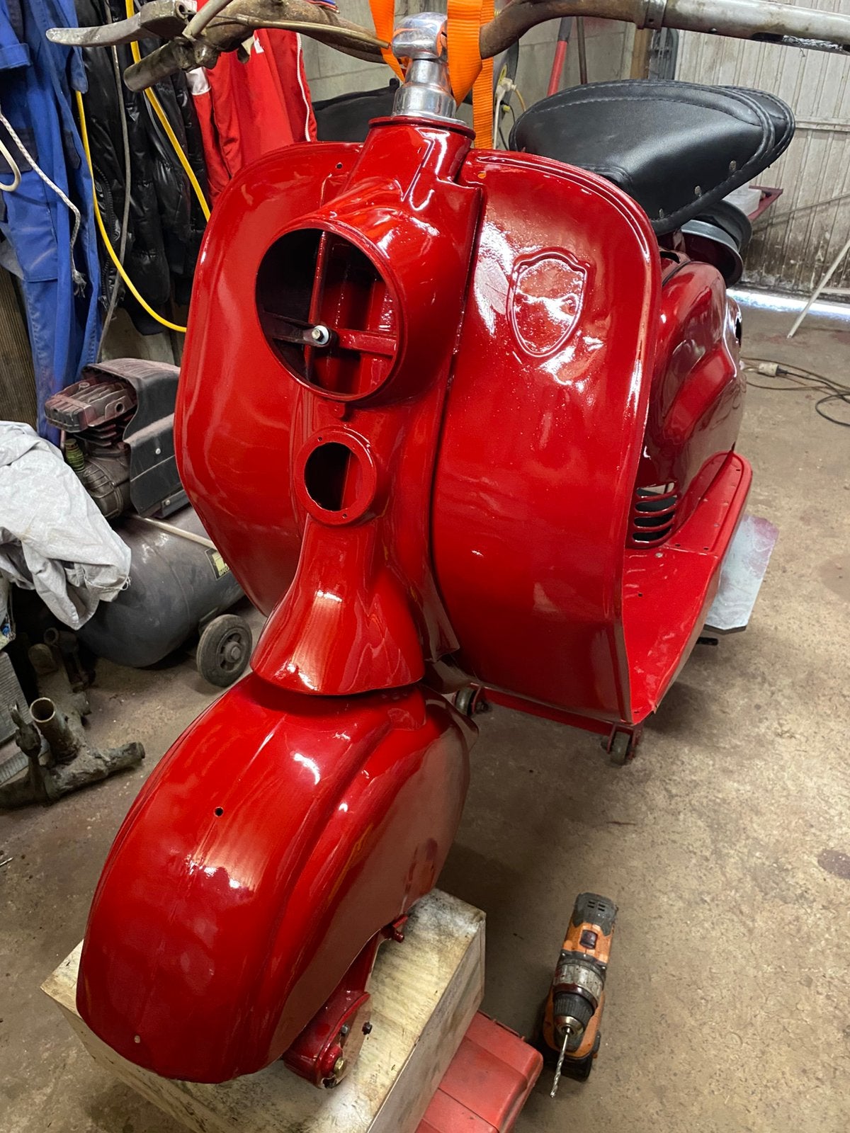 Lambretta LD 125 de 1956 ( en cours de restauration), Motos, Neuf