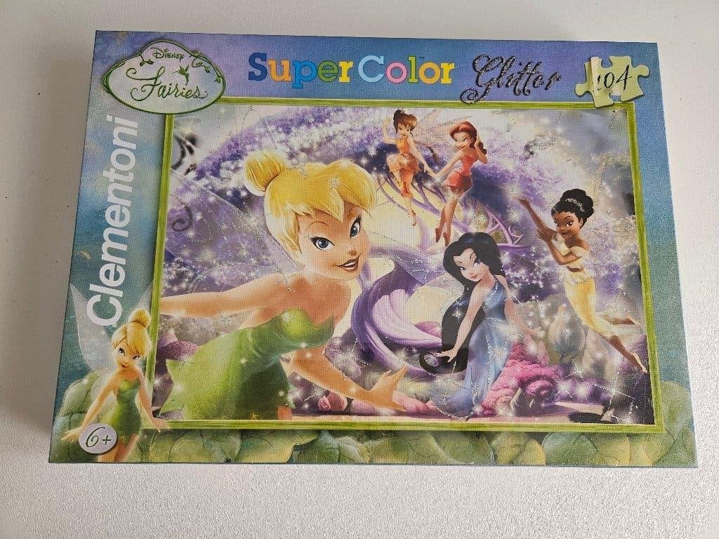 Puzzel Clementoni 104 stukjes Disney fairies, Ophalen of Verzenden, Meer dan 50 stukjes, Nieuw