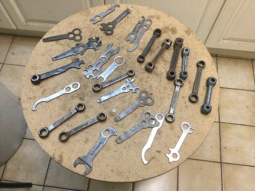 Lotje oude fietssleutels, Antiek en Kunst, Ophalen of Verzenden