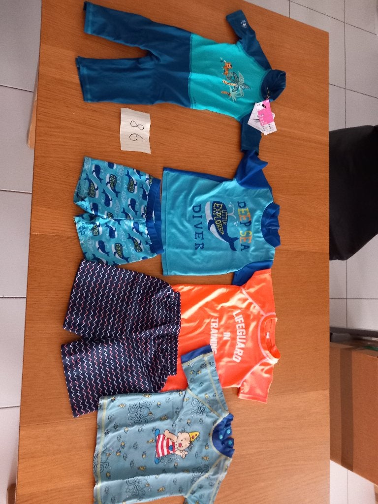 Zwemkleding maat 86, Kinderen en Baby's, Babykleding | Baby-zwemkleding, Ophalen, Zo goed als nieuw, Maat 86