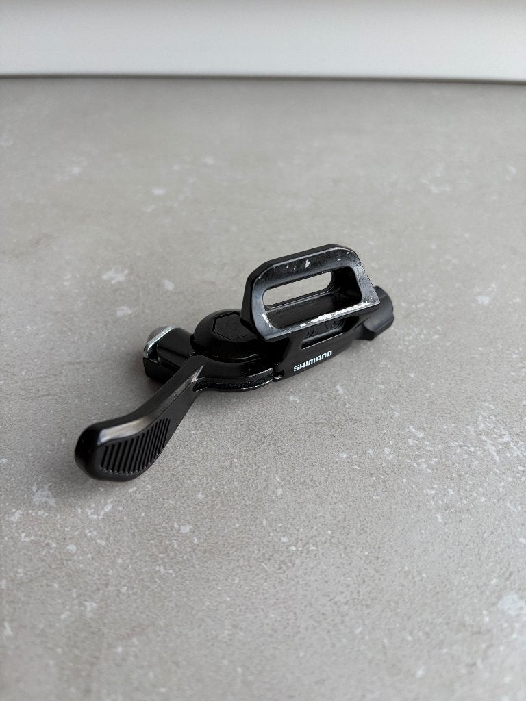 Shimano dropper post hendel / lever, Fietsen en Brommers, Overige typen, Ophalen of Verzenden, Zo goed als nieuw, Aluminium