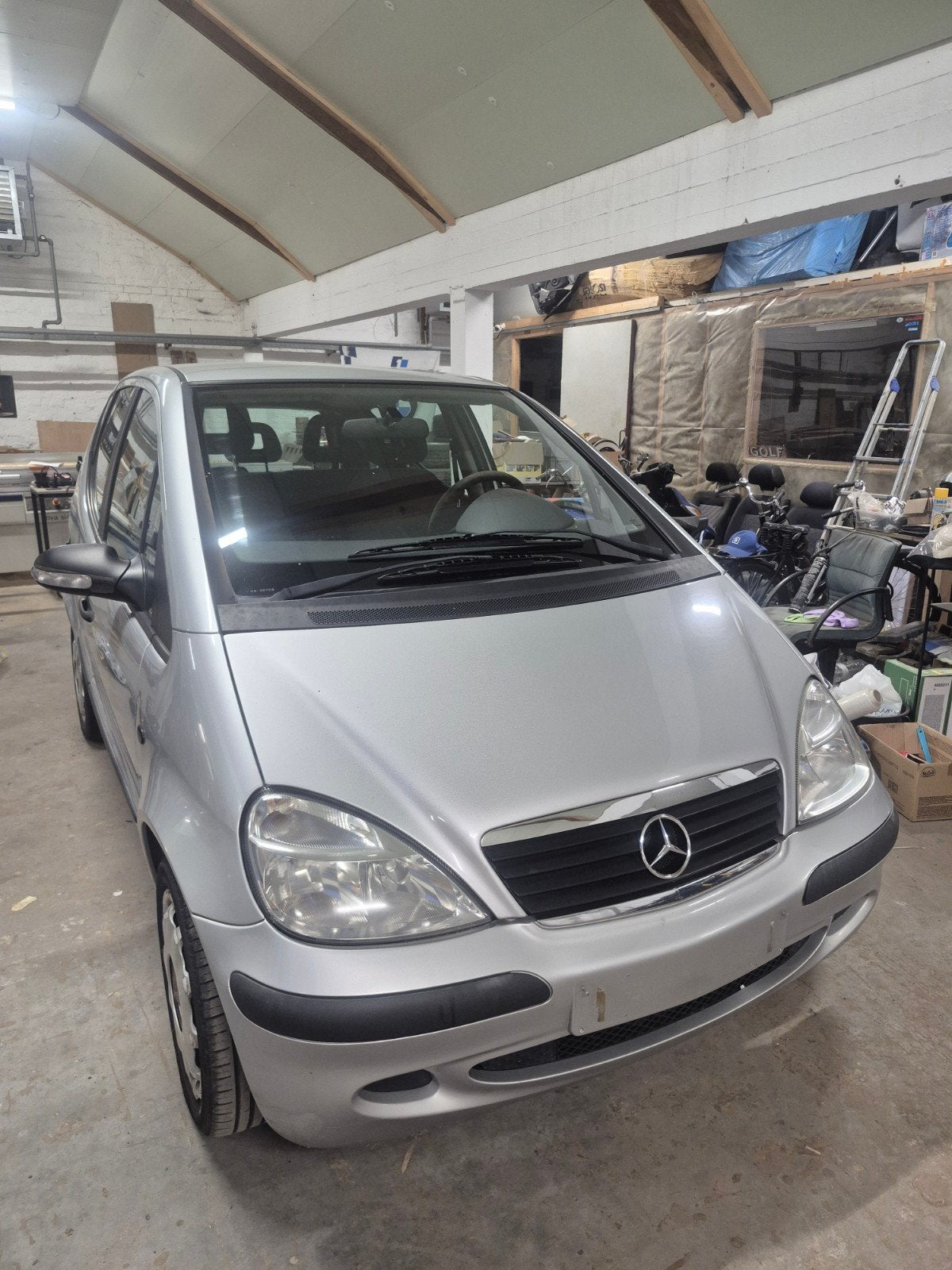 Mercedes a 170cdi, Auto's, Voorwielaandrijving, Stof, Zwart, Electronic Stability Program (ESP)