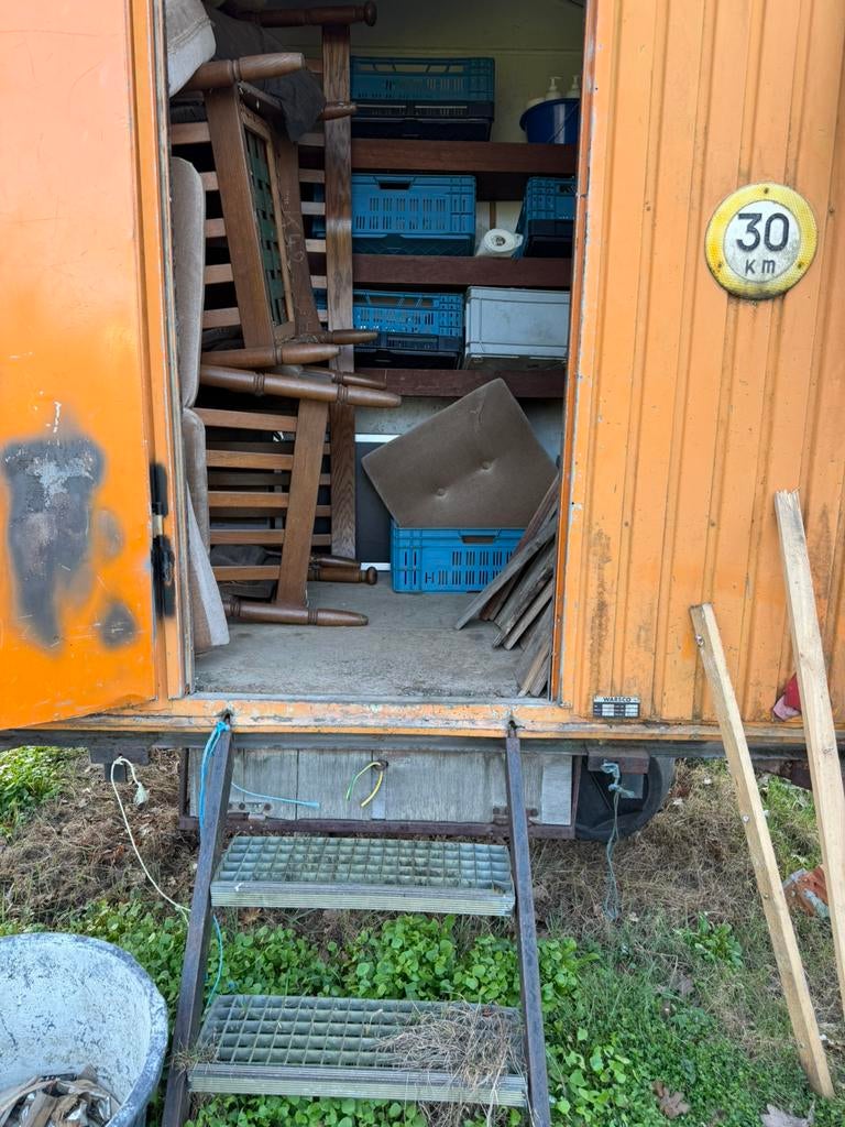 Werfkeet, Doe-het-zelf en Bouw, Ophalen, Gebruikt