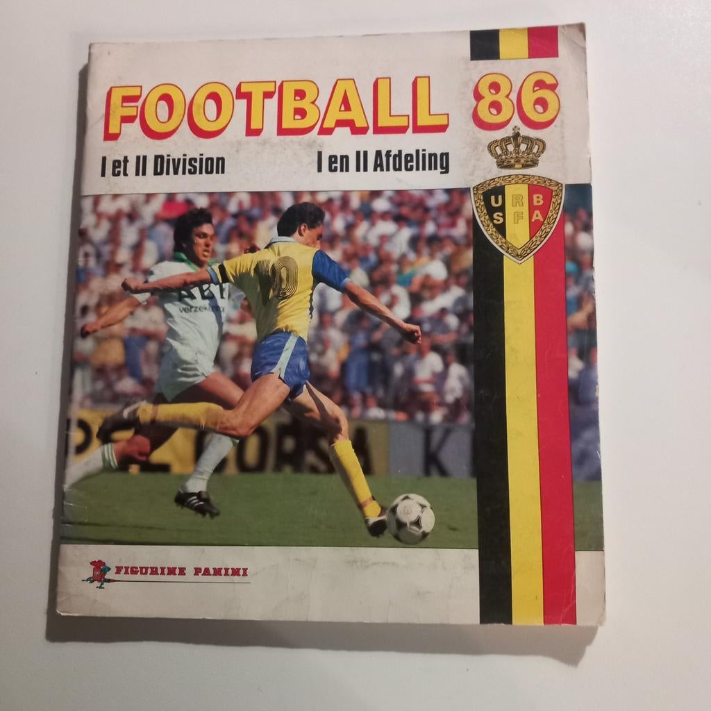 Album Panini Football 86, Enlèvement ou Envoi