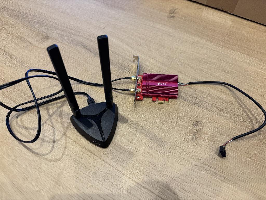 TP-Link Archer TX3000E Wi-Fi 6 & Bluetooth 5.0 PCI-e Adapter, Ophalen of Verzenden, Zo goed als nieuw, Intern