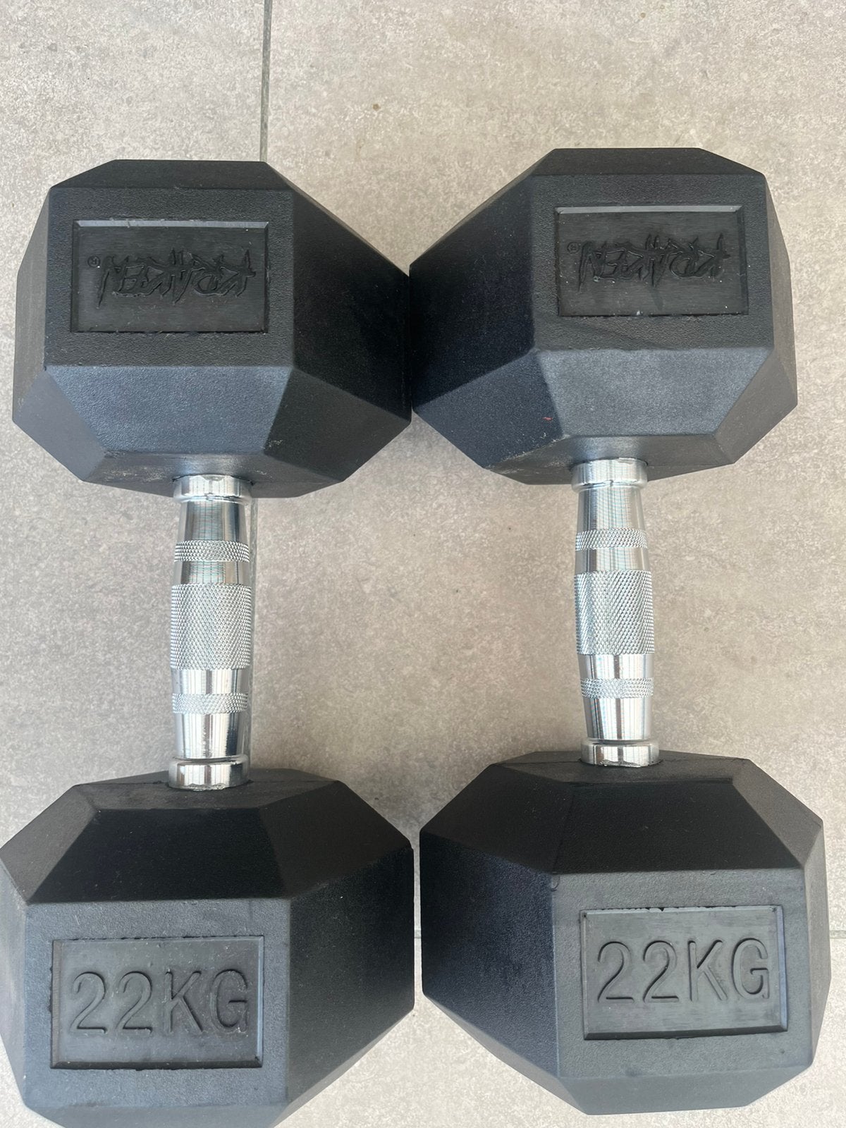 Kraken dumbbell hex 22kg, Enlèvement, Comme neuf, Haltère