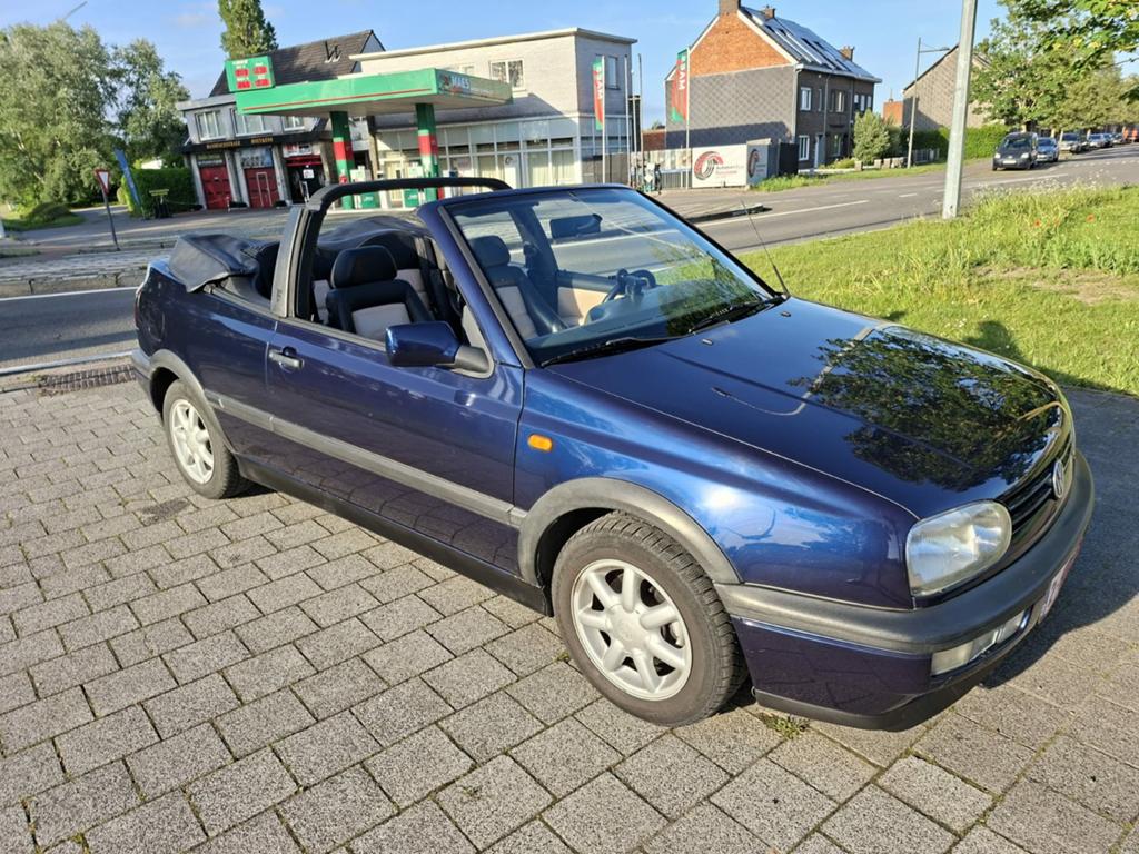 Vw golf 3 cabrio, Voorwielaandrijving, 4 zetels, 4 cilinders, Cabriolet