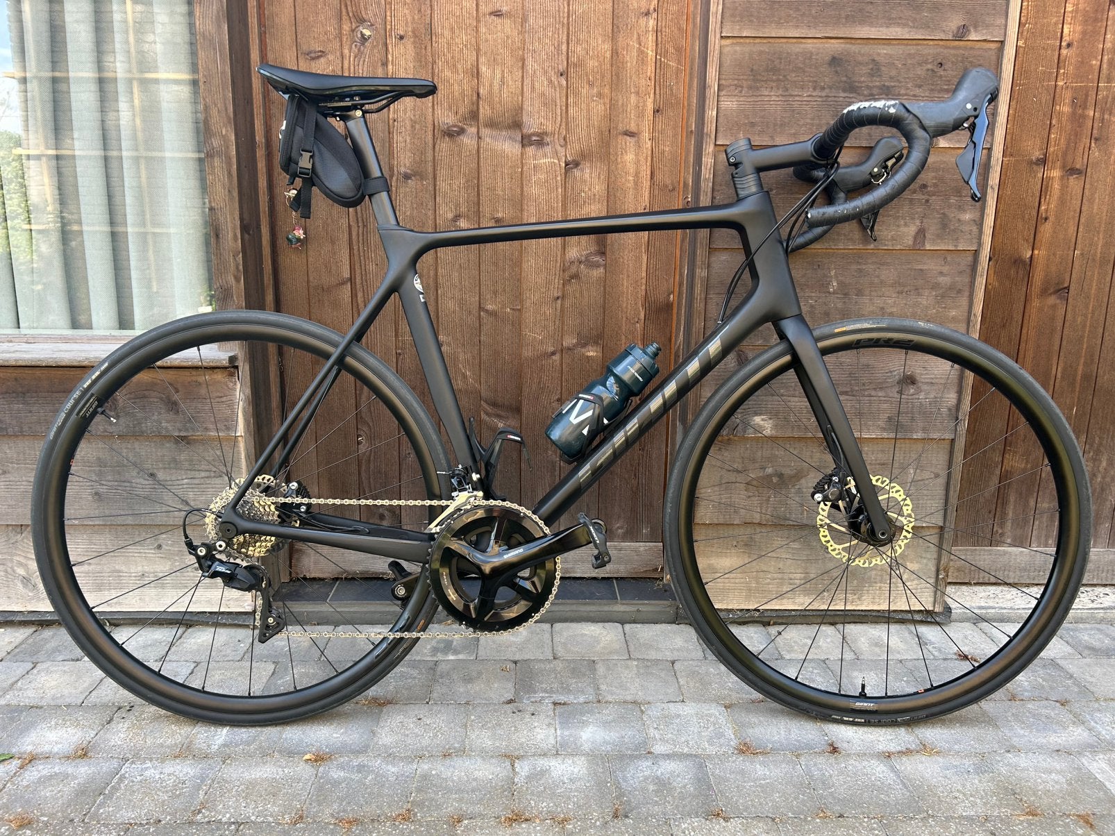 Koersfiets carbon giant tcr advanced 2 disc,  maat Xl, Enlèvement, Comme neuf, Carbone, Giant
