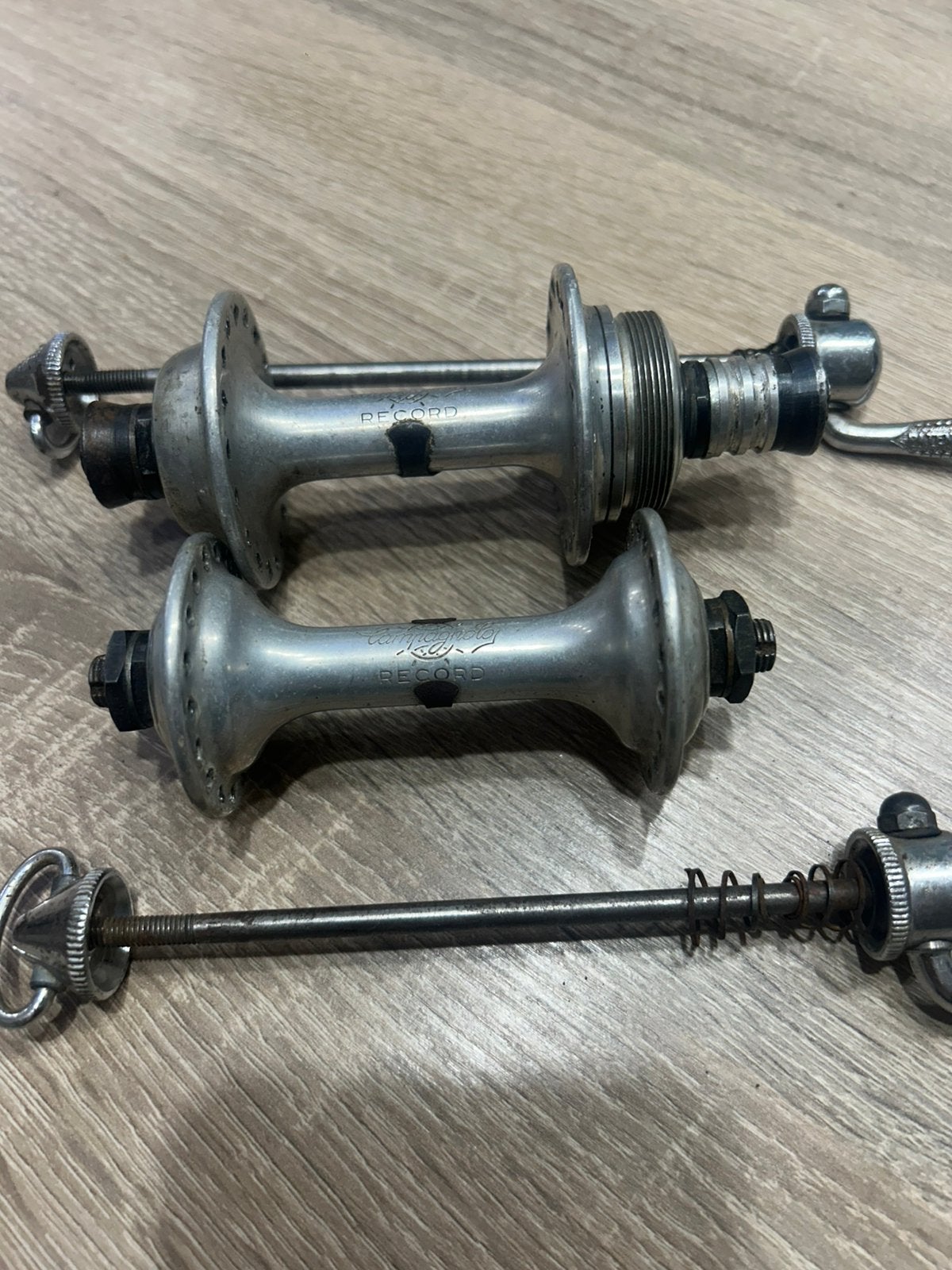Moyeux campagnolo record, Vélos & Vélomoteurs, Enlèvement ou Envoi, Comme neuf