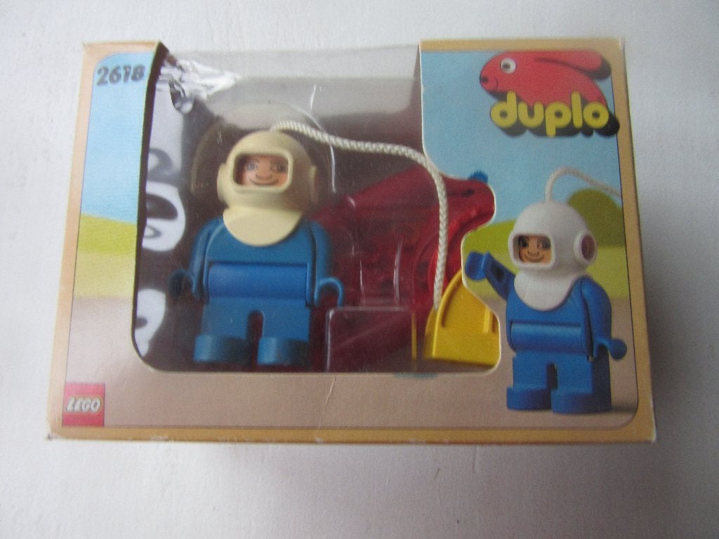 Verzamelen Vintage duplo lego diepzeeduiker, Verzamelen, Ophalen of Verzenden