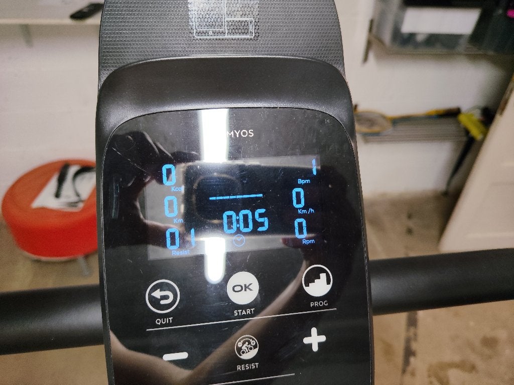 Vélo d'appartement Domyos 500 06, Enlèvement, Comme neuf, Vélo d'appartement