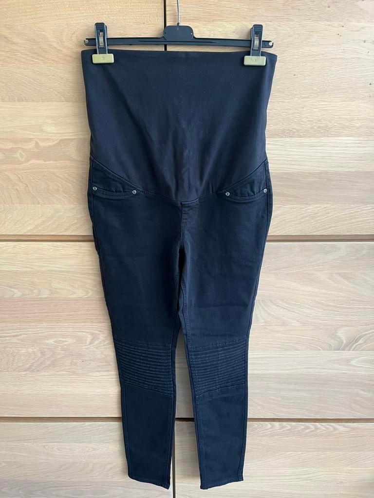 Zwangerschapsbroek H&M MAMA, Maat 38/40 (M), Zwart, Ophalen of Verzenden, Zo goed als nieuw