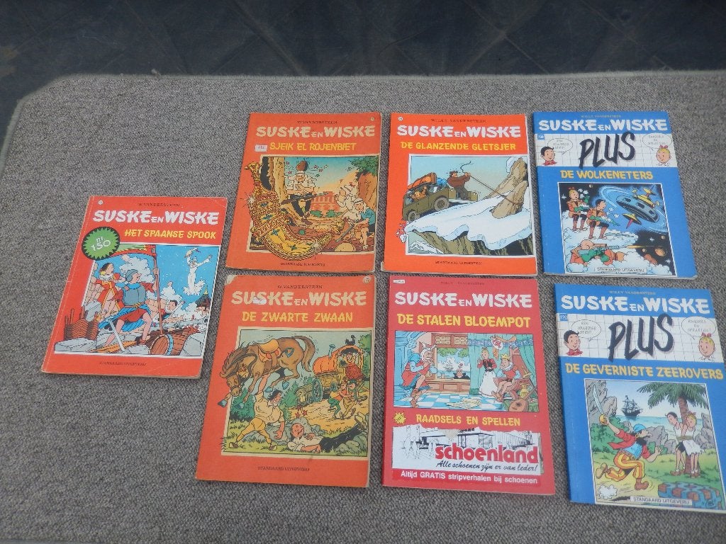 Suske & Wiske strips, Livres, Enlèvement ou Envoi, Utilisé