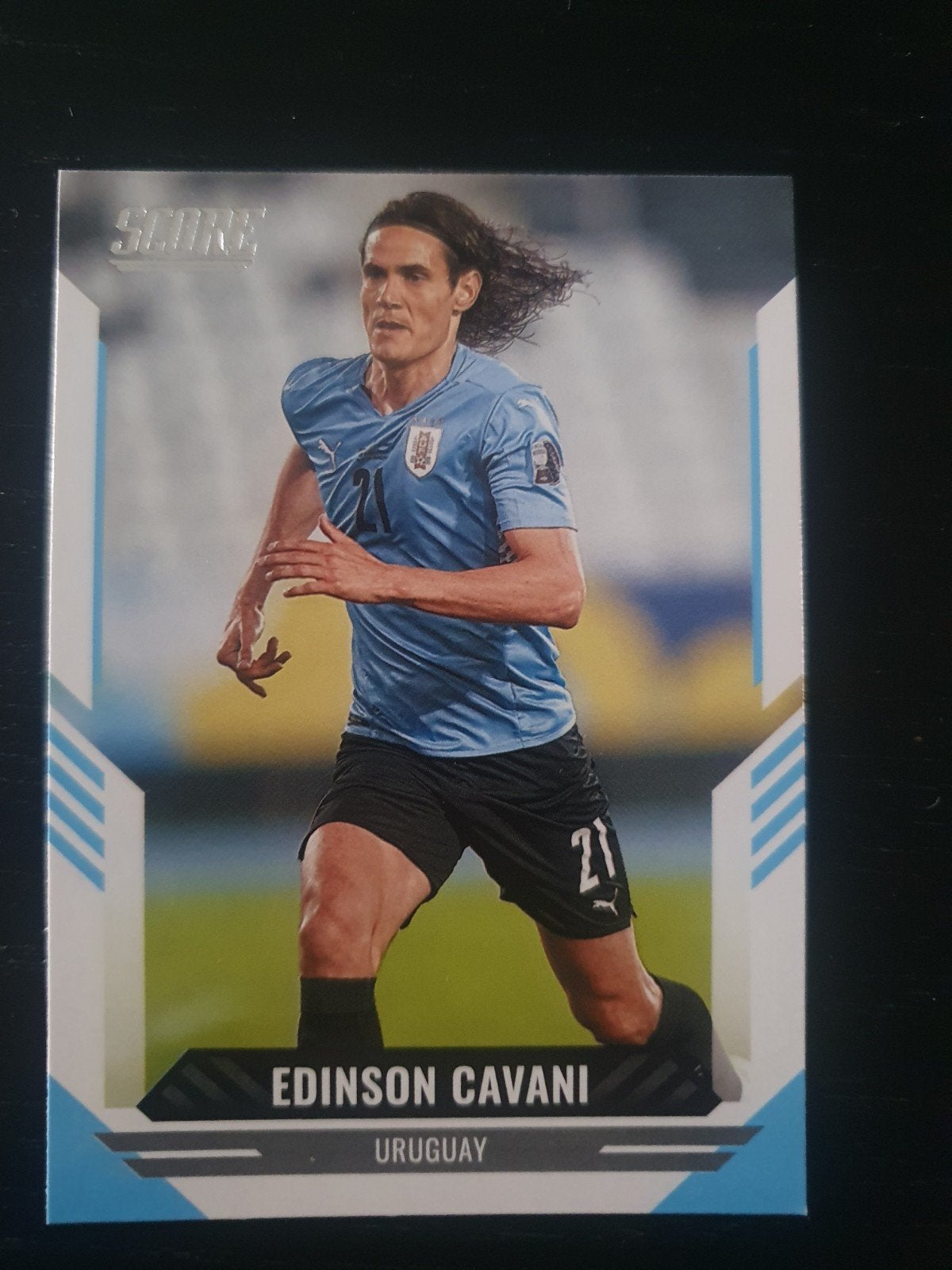 Edinson Cavani Uruguay Panini, Ophalen of Verzenden, Nieuw, Poster, Plaatje of Sticker
