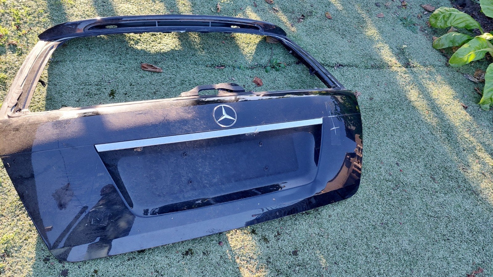 hayon Mercedes C200 sans vitre, Enlèvement, Haillon arrière