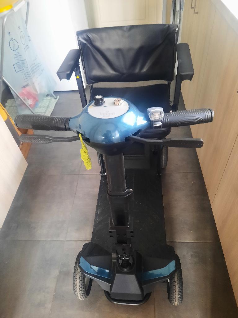 Plooibare scootmobiel Go Go MG € 850,00, Vélos & Vélomoteurs, Scooters | Marques Autre, Go Go MG, Enlèvement, Utilisé, Électrique