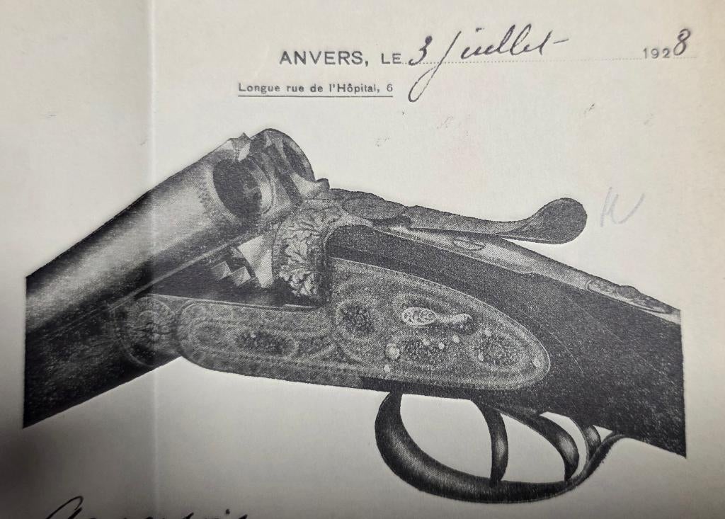 1928+Anvers+Paul Kayenbergh+Armurerie de luxe+LAS, Enlèvement ou Envoi, 1920 à 1940, Non affranchie, Anvers