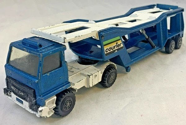 Matchbox K-10 Bedford Car Transporter Vintage Lesney Blue, Envoi, Autres types