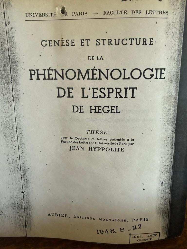 Fenomenologie, Ophalen of Verzenden