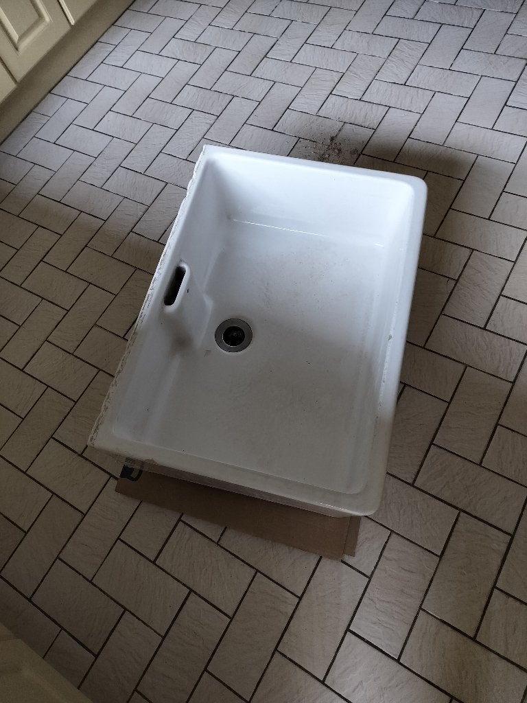 Stenen gootsteen, Ophalen, Gebruikt, Wastafel