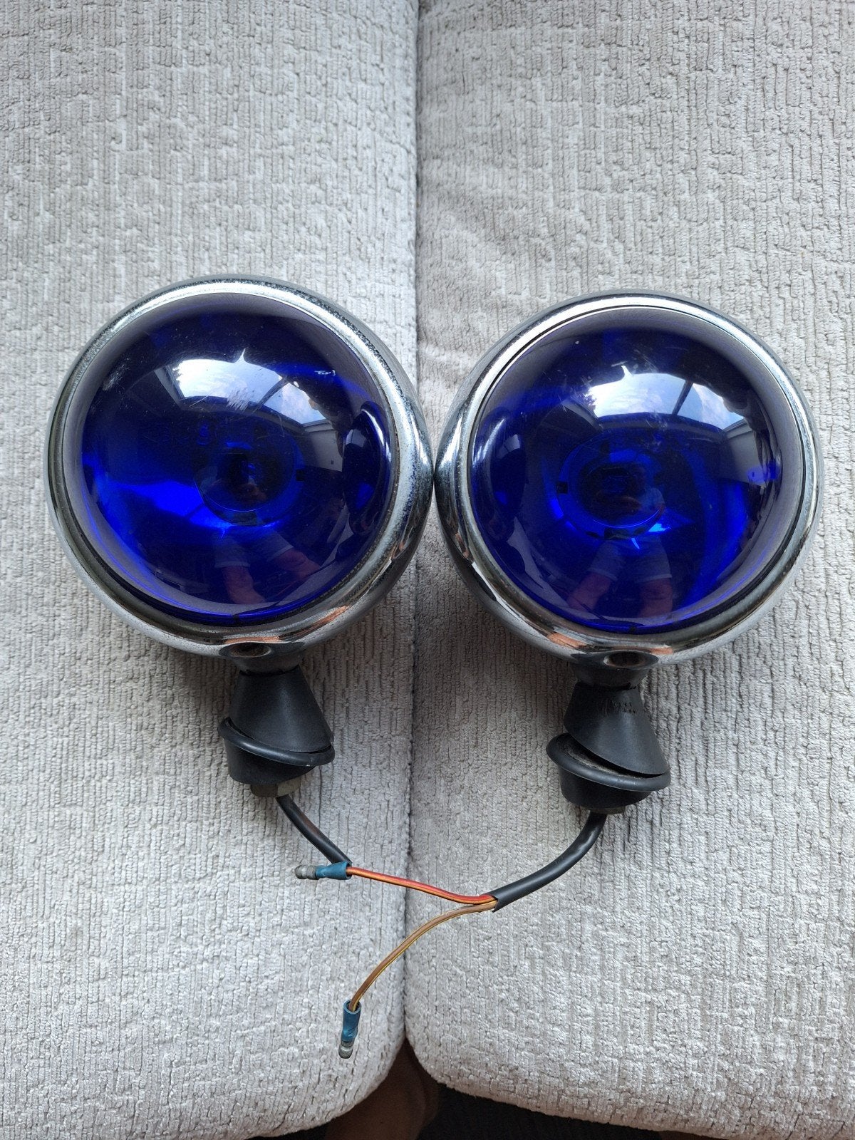 blauwe flikkerlichten, Motoren, Ophalen of Verzenden, Gebruikt