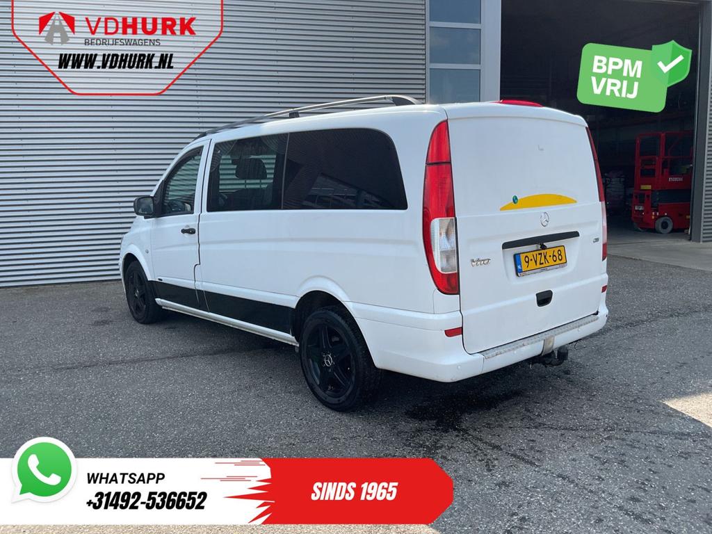 Mercedes-Benz Vito 113 CDI L3 DC Dubbel Cabine EXPORT Carpla, Achat, Entreprise, Boîte manuelle, Mercedes-Benz