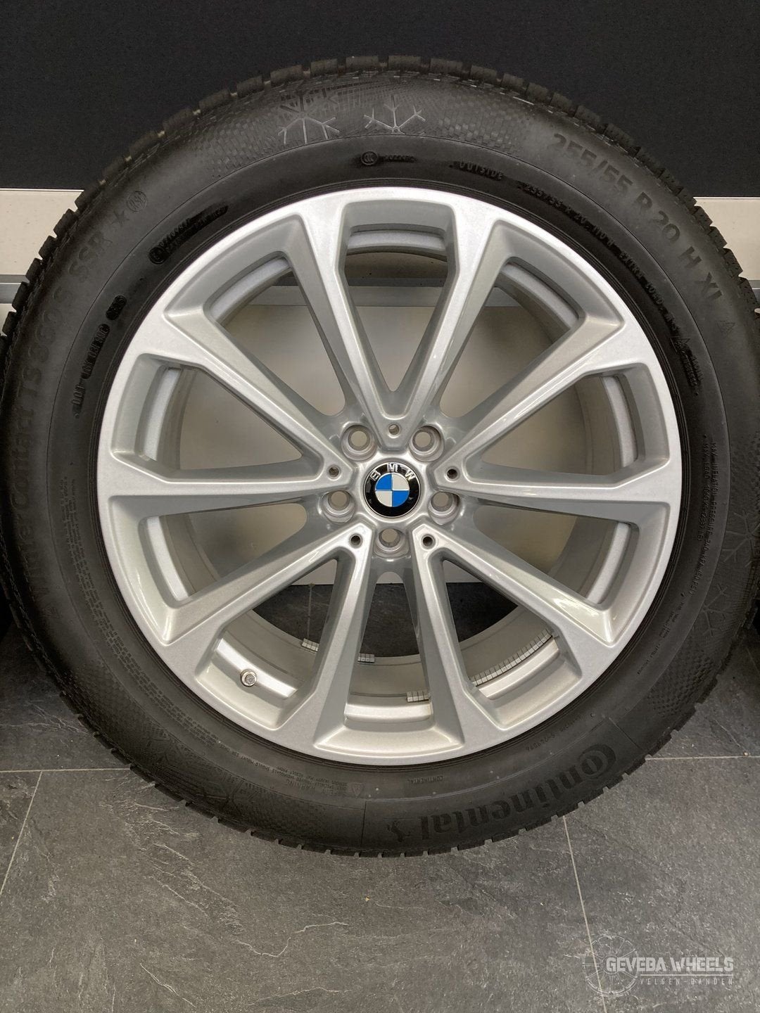 20” originele BMW X7 G07 velgen + winterbanden 750 5x112 688, Pneus et Jantes, Pneus hiver, 255 mm, Véhicule de tourisme