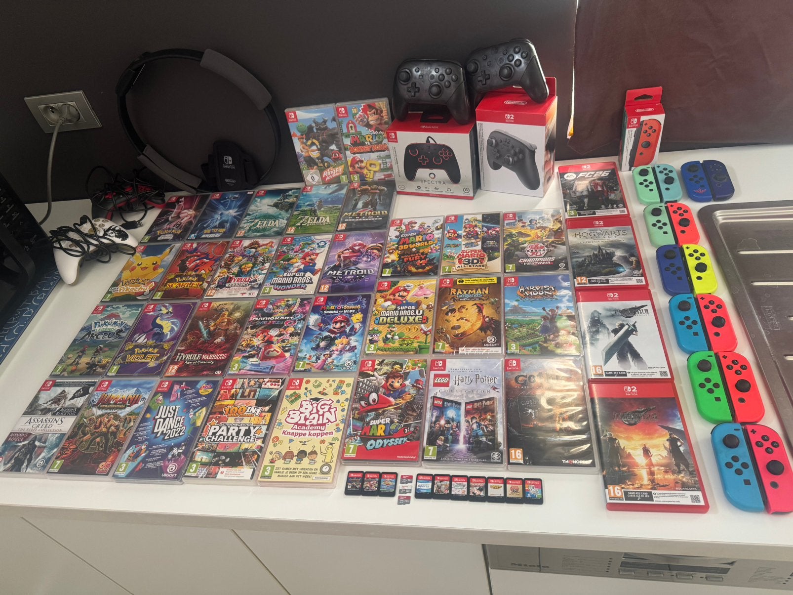 Nintendo switch en switch 2 games controllers en extra’s, Games en Spelcomputers, Ophalen of Verzenden, Zo goed als nieuw