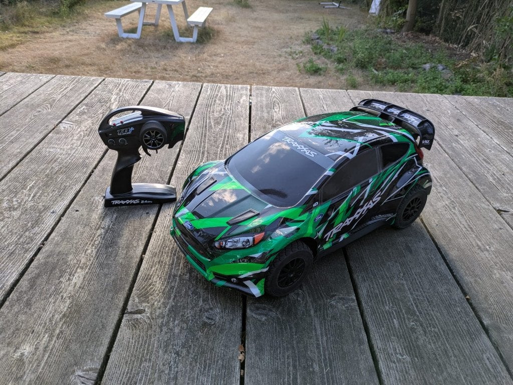 Traxxas Ford Fiesta VXL, Overige merken, Auto, Groter dan 1:32, Ophalen of Verzenden