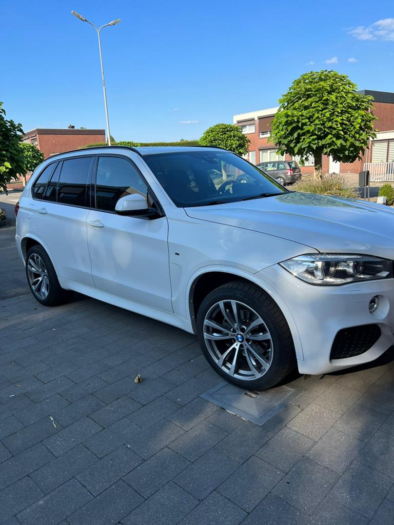 BMW X5 3.0 sdA xDrive35, Automaat, 2993 cc, Wit, Leder