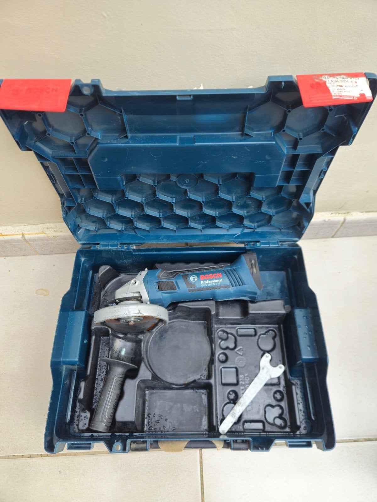Bosch Professional GWS 18V-LI

- Meuleuse d'angle sans fil a, Ophalen, Haakse handslijpmachine