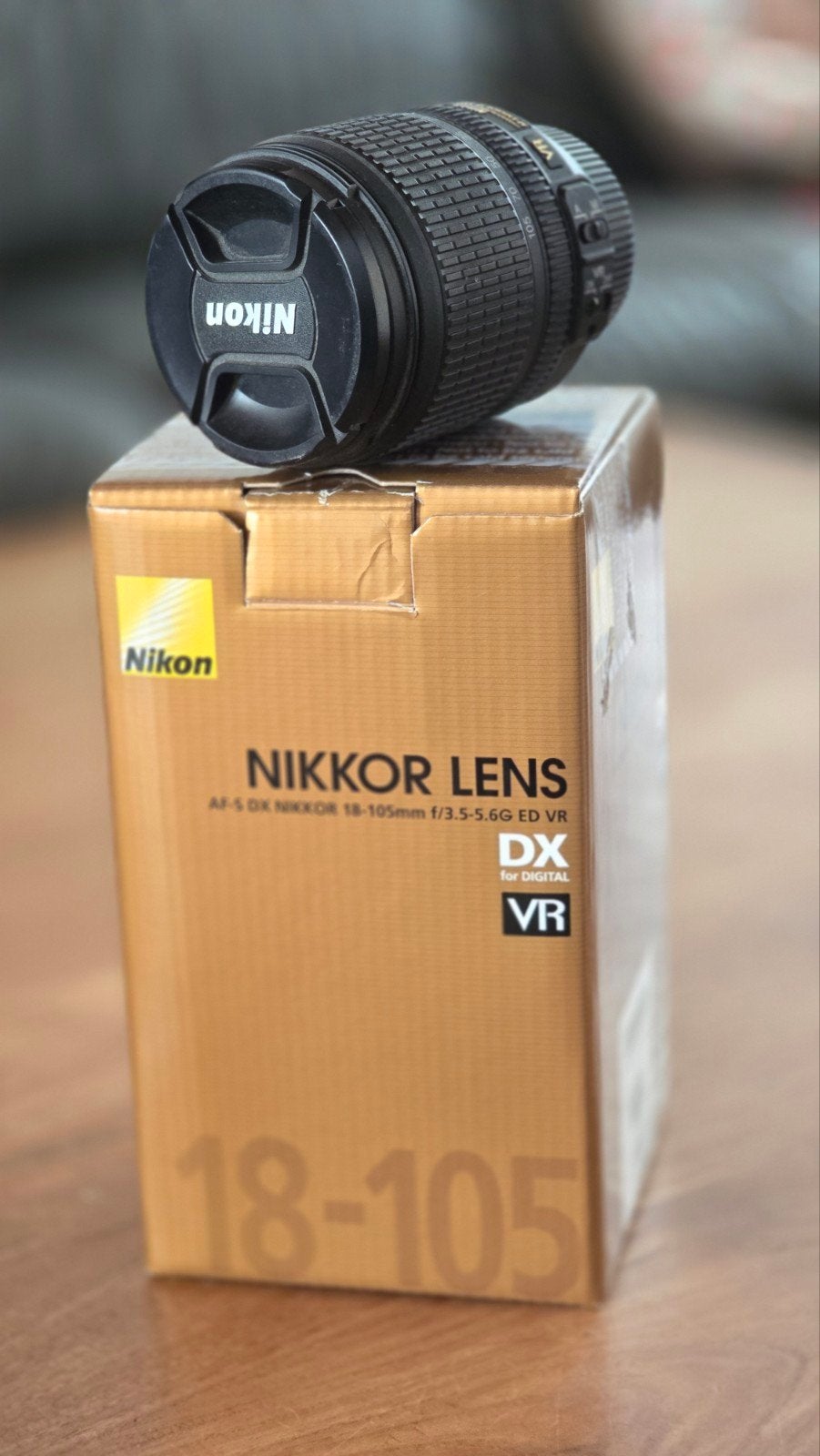 Nikon AF-S DX NIKKOR 18—105 mm 1:3,5—5,6G ED VR, Ophalen, Nikon, Zoom