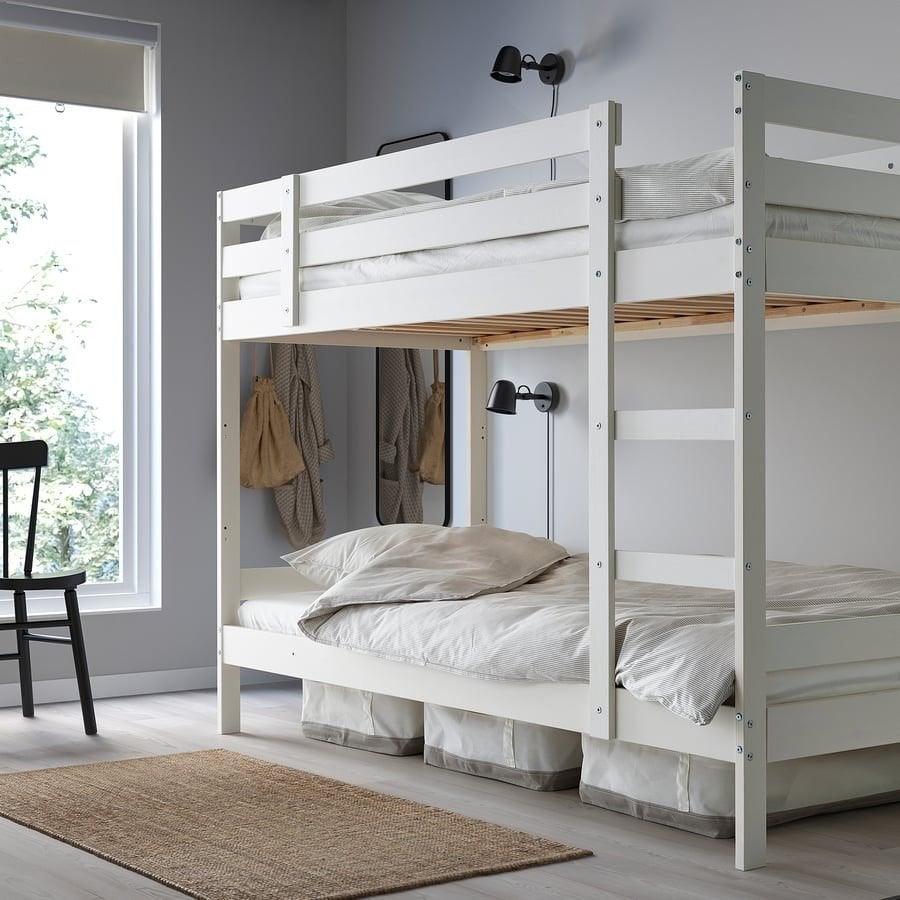 Ikea bedden + kast, Huis en Inrichting, Ophalen, Zo goed als nieuw, Stapelbed