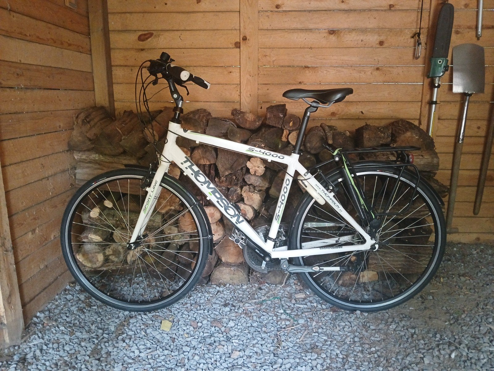 Thompson S-4000 Sport Line-fiets — hybride/trekking, 28 inch, Velgrem, 49 tot 53 cm, Zo goed als nieuw