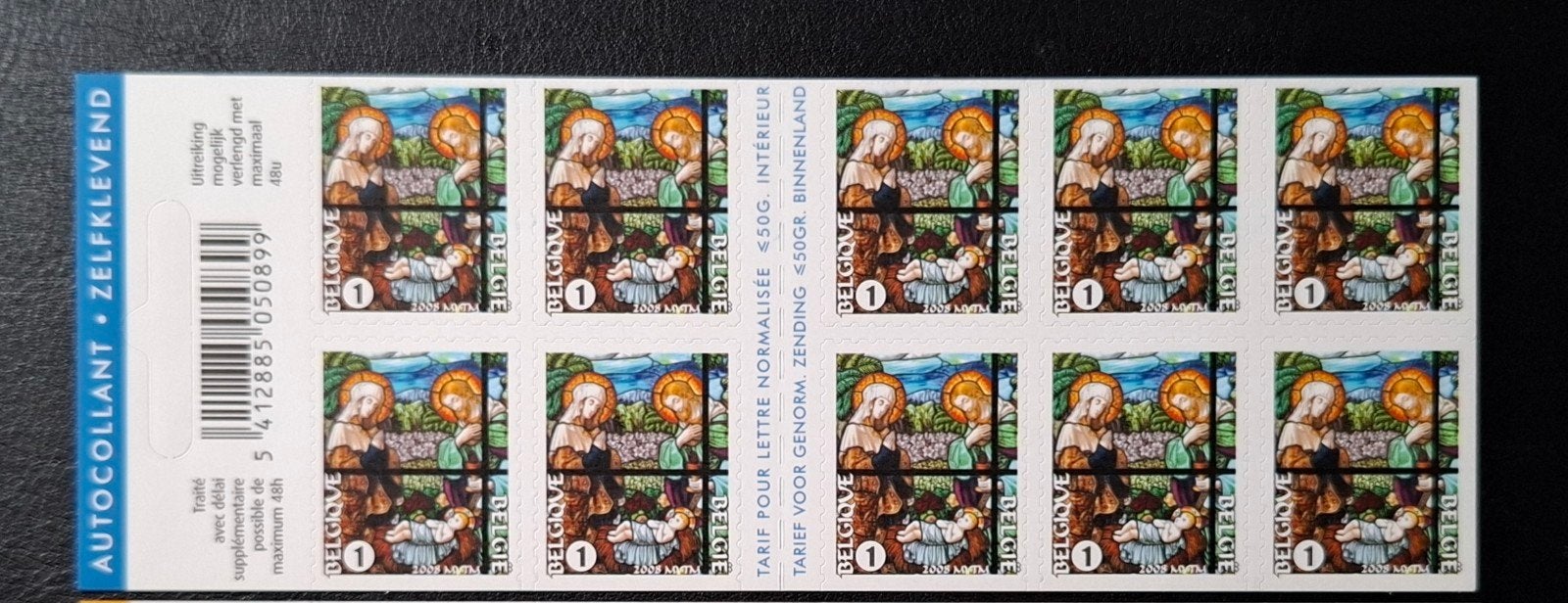 België: OBP 3865-B97 ** Kerstmis en Nieuwjaar 2008., Kerst, Frankeerzegel, Ophalen of Verzenden, Zonder stempel