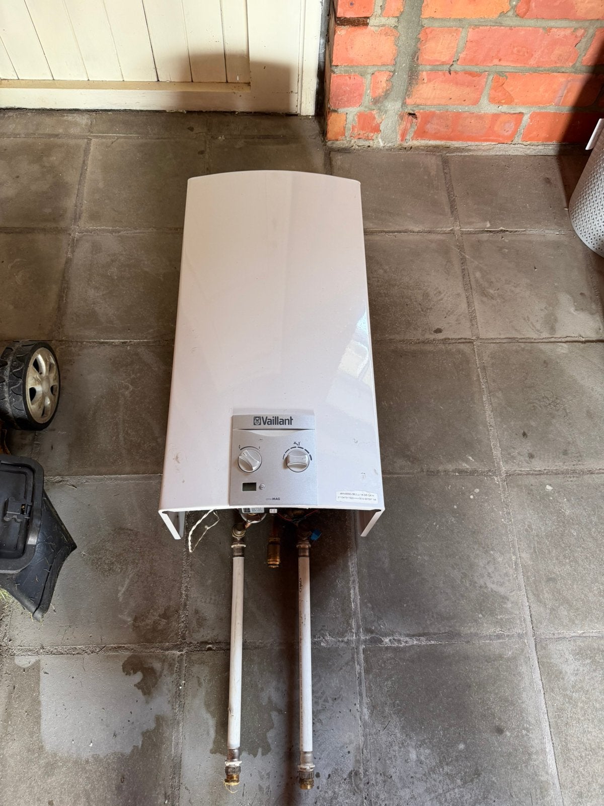 Gasboiler Vaillant doorstromer, Doe-het-zelf en Bouw, Chauffageketels en Boilers, Ophalen, Zo goed als nieuw