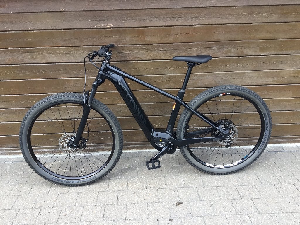 E bike mtb, Fietsen en Brommers, Hardtail, Zo goed als nieuw, Schijfrem, Ophalen