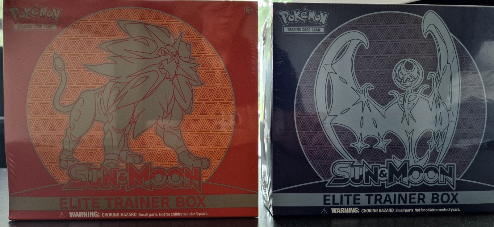 2 x Pokémon Sun & Moon Base Set Elite Trainer Box – Engels, Ophalen of Verzenden, Nieuw, Overige typen