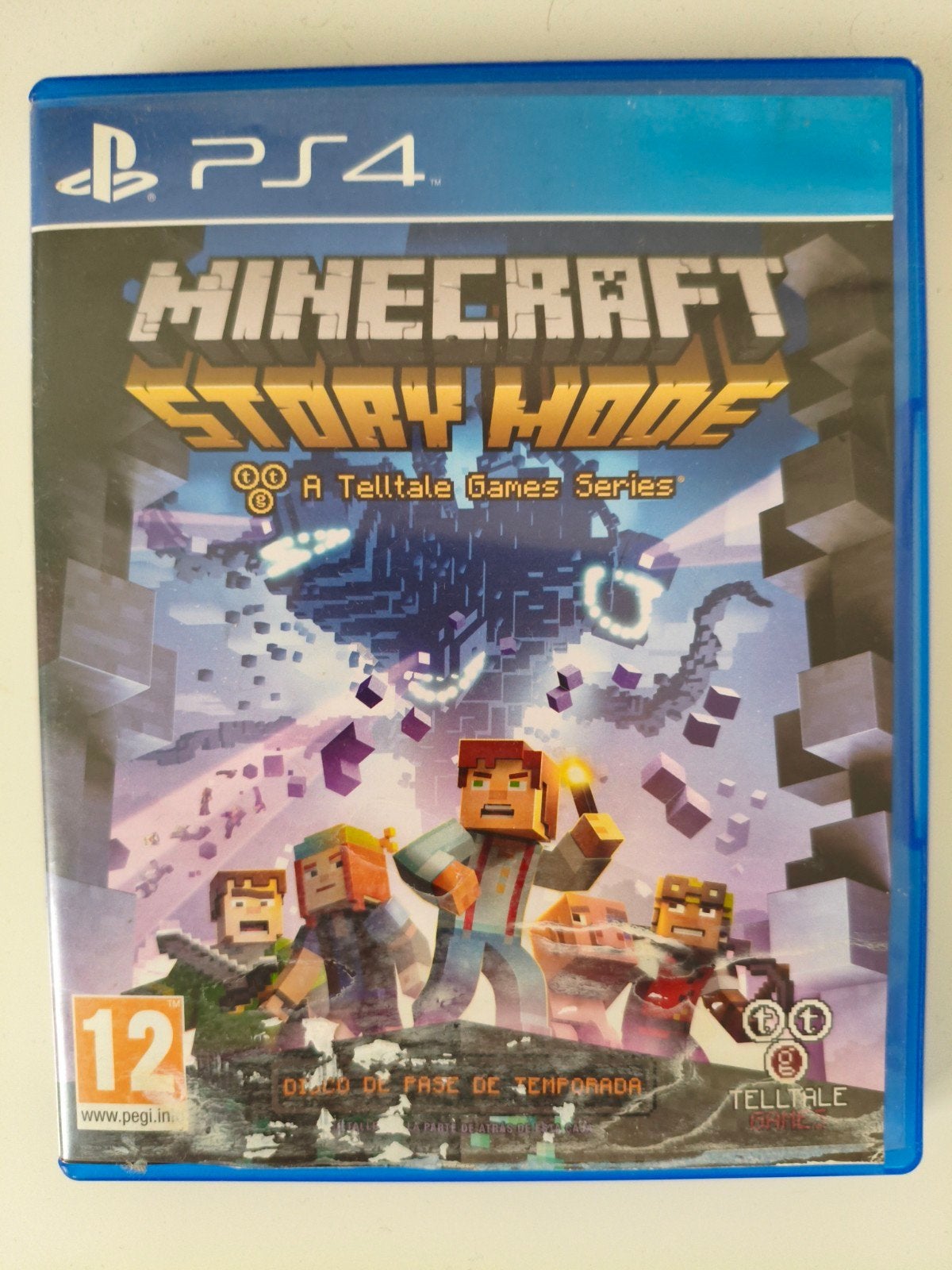 Minecraft Story Mode PS4, Games en Spelcomputers, Avontuur en Actie, 1 speler, Ophalen of Verzenden, Zo goed als nieuw