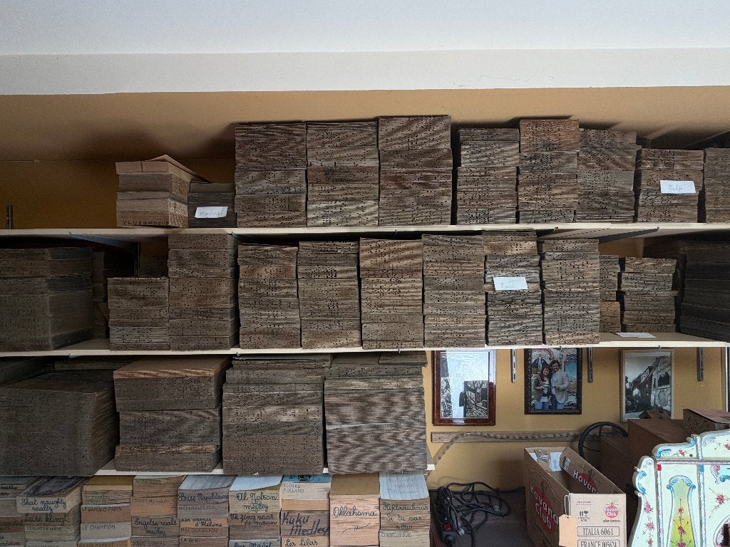Partij van ca. 30 orgelboeken - Kavel 62 - Veiling 26 Sept, Ophalen