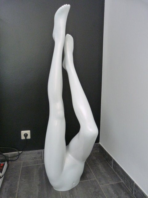 Paspop - onderlijf / benen - nylon kousen display, Hobby en Vrije tijd, Ophalen, Paspop
